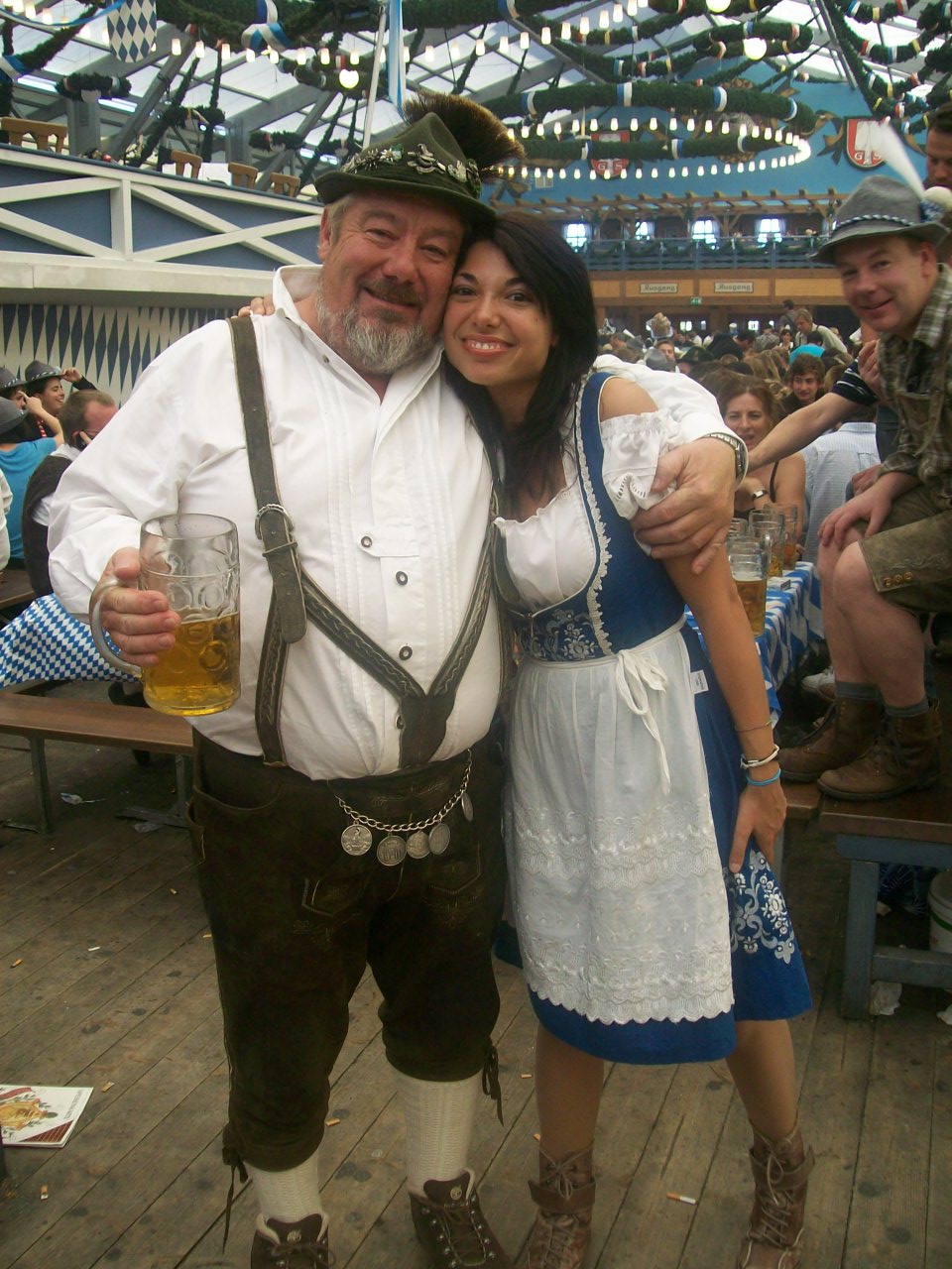 Silvia al Oktober Fest