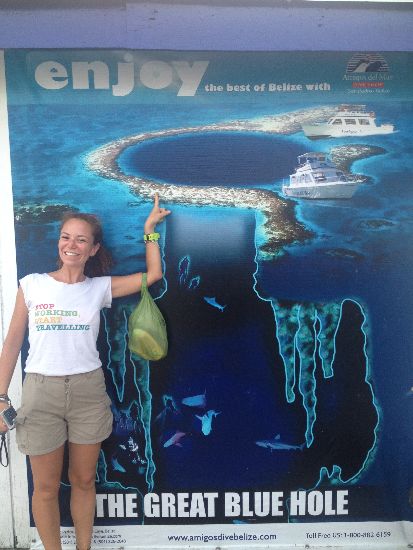 immersioni nel blue hole Belize